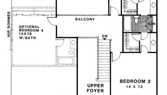 Upper Level Floorplan